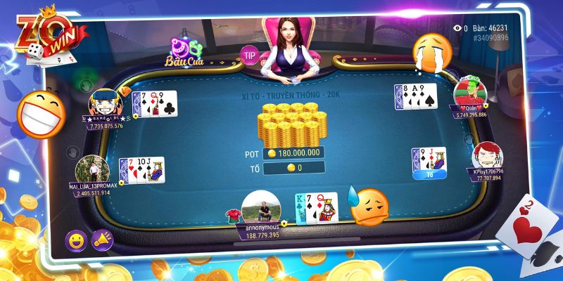 Tìm hiểu luật chơi Xì tố online cho người mới